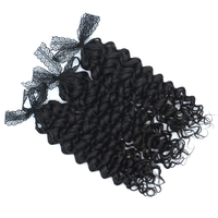 Extensions de cheveux humains ondulés de 18 à 24 pouces, sans trame, Remy, pour tressage au crochet, prix d'usine en gros pour salons professionnels