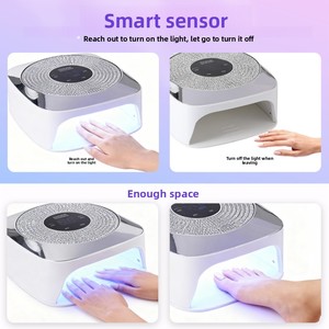 Lampe UV LED 801 Plus 188W Haute Puissance pour Séchage Rapide des Ongles, Portable, en ABS, à Brancher, pour Vernis Gel, Outil de Manucure Professionnel, Vente en Gros - Product Image 6