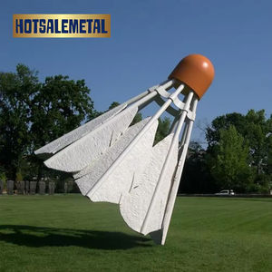 Estilo moderno Gran jardín al aire libre Escultura de acero inoxidable Decoración de planta de metal popular con técnica de soldadura - Product Image 3