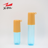 Nouvelle Bouteille Vide de Parfum Cosmétique pour Soins de la Peau, Vaporisateur à Brume, en PET, 30ml 50ml, en Plastique, Réutilisable, avec Porte-clés