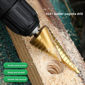 Afilador de brocas escalonadas M35 para brocas de Metal, herramientas de carpintería de madera multifunción para escenario, pasos cónicos de <span class=keywords><strong>Broca</strong></span> <span class=keywords><strong>escalonada</strong></span> - Product Image 1