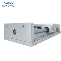 Module linéaire croisé motorisé et manuel sur mesure LYKR100S-200 avec rail de guidage linéaire à queue de cygne CNC et roulement PLC