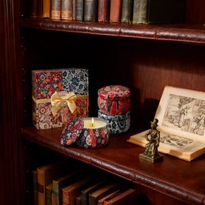 Ensemble de bougies parfumées Oshine - Bougies décoratives en boîte sur le thème bohème - Cire de soja naturelle - Aromathérapie pour parfumer la maison - Product Image 1