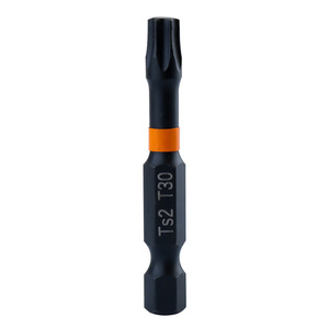 Fuxin T30 <b>Torx</b> Screwdriver <b>Bit</b> S2 Alloy Steel Hex Shank Magnetic Black Oxide Finish - Product Image 1