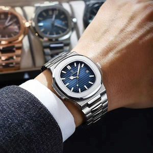 Nuevo Reloj POEDAGAR 613 de Moda para Hombre, Reloj de Pulsera de Lujo de Acero Inoxidable, Relojes de Cuarzo Resistentes al Agua, Reloj Luminoso con Fecha para Hombre - Product Image 5