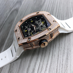 Popular and Best Selling <b>Watch</b> Stainless Steel case diamond Inlaid Design Tourbillon <b>Watch</b> for Men Formal Occasion HighEnd <b>Watch</b> - Product Image 2