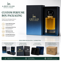 Flacon de parfum de luxe carré mat givré 100 ml en gros avec logo personnalisé et emballage en boîte PPWR