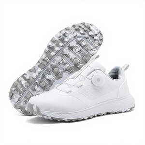 Chaussures de golf d'été transfrontalières pour hommes et femmes, imperméables, à bouton rotatif, décontractées, pour couple, en synthétique - Product Image 1