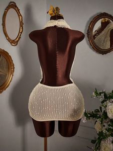 Nuovo <span class=keywords><strong>Abito</strong></span> Mini da Donna Sexy per Feste e Club 2026, <span class=keywords><strong>in</strong></span> <span class=keywords><strong>Maglia</strong></span>, con Scollo Halter e <span class=keywords><strong>Schiena</strong></span> <span class=keywords><strong>Scoperta</strong></span>, Stile Coquette - Product Image 3