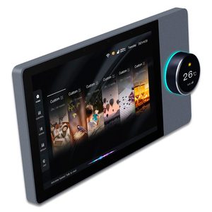 Panneau de commande intelligent pour maison connectée de 8 pouces — Écran tactile intégré et amplificateur de musique d'ambiance - Product Image 3