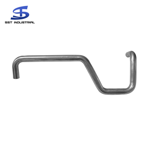 Codo de tubo de 90 grados para intercambiador de calor, 125 mm, NPT Schedule 40, acero inoxidable 304, para soldadura por encaje, accesorio de tubería - Product Image 2