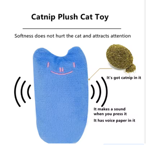Giocattoli all'ingrosso in peluche con catnip per gatti, interattivi, resistenti al masticare, per la dentizione, per il divertimento autonomo dei gatti - Product Image 5