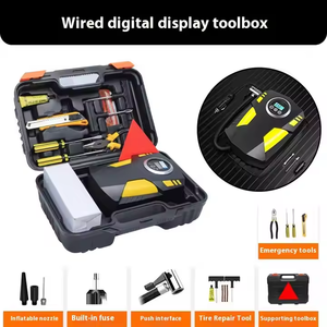 Xách tay thông minh hiển thị kỹ thuật số nhỏ cầm tay xe máy bơm không khí Inflator công suất cao - Product Image 4