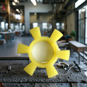 Elemento Elastomérico Tipo T, Araña Elástica de Goma PU para Acoplamiento de Mandíbula Hexagonal - Product Image 6