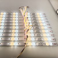 Barre de LED 24V SMD2835 à réflexion et diffusion de lumière avec lentille de rétroéclairage LED à prix réduit pour espaces commerciaux, de vente au détail et d'exposition