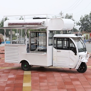 City E Tricycle électrique Elektrikli Pedicab 1,5 Kw 2,5 Kw 3Kw <span class=keywords><strong>Acheter</strong></span> camion de nourriture mobile Camion de nourriture de rue mobile - Product Image 5