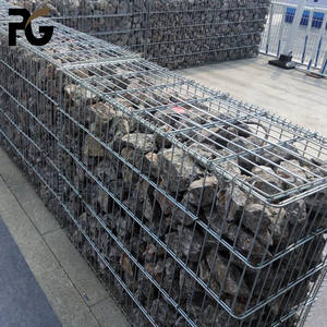 Fabrika doğrudan ağır gabyon tel örgü sepet Pvc kaplı <span class=keywords><strong>Gabion</strong></span> kutusu/2x1x1m kaynaklı <span class=keywords><strong>Gabion</strong></span> istinat duvar - Product Image 2