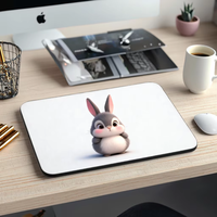 ODM OEM dessin animé mignon lapin tapis de souris 800x300x3mm petit bord anti-dérapant épaissi caoutchouc Gmaing accessoire de bureau en Stock