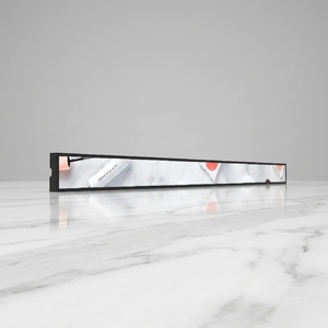 Pantalla Digital Inteligente para Borde de Estante, Pantalla Táctil LCD Tipo Barra, con CMS y OEM para Etiquetas de Precios y Anuncios en Comercios - Product Image 3