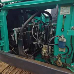 Mini-excavatrice hydraulique Kobelco SK75, excavatrice compacte sur chenilles, capacité de la benne de 0,4 m³, poids opérationnel de 7 T, certifiée CE ISO, pour l'exploitation minière - Product Image 6