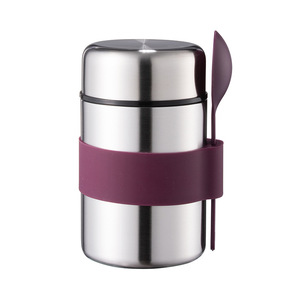 Stainless Steel Thermal Food Jar For Kids With Spoon Large Capacity Straight Body Design Yongkang Origin - Product Image 4