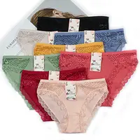 Professional factory custom branded panties sexy