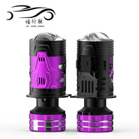 Ampoules de phare LED JHS H4 10000LM 65W 80W avec puce LED 3570, faisceau Hi-Lo 6000K, Plug & Play, pour voiture et moto