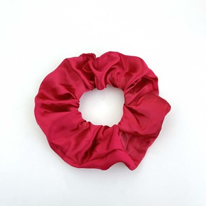 Coletero de color sólido de calidad superior y barato al por mayor lazos elásticos para el pelo accesorios de bandas de satén de seda <span class=keywords><strong>Scrunchies</strong></span> para mujer - Product Image 5
