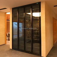 Présentoir en verre en acier inoxydable de luxe personnalisé Casiers à vin Armoires de stockage de whisky de qualité supérieure pour la maison Meubles de salon