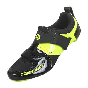 Chaussures de cyclisme de <span class=keywords><strong>triathlon</strong></span> ultra-légères, respirantes et filtrantes en fibre de carbone - Product Image 1