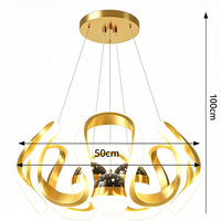 Lampe suspendue de style nordique moderne, simple et créative, lampe de bureau de style bar pour salon, chambre à coucher, luxueuse et haut de gamme