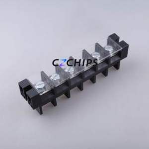 KF77S-35-6P Barrier Terminal Block P=35mm Connector ( Barrier Type: With Cover Plate )( Pitch: 35mm )( Construction: 1x6P ) - Product Image 1
