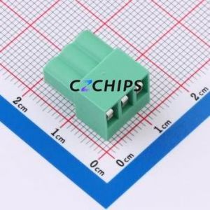 MXHT396K-3.96-03P-GN01-Cu-S-A Plug-in Terminal Block P=3.96mm Connector Plug Screw Fixing 1x3P 3.96mm - Product Image 2