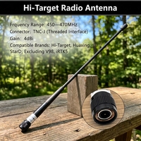 Antenne UHF à signal stable, fixée par vis, accessoire de couplage externe haute précision pour équipement récepteur GPS RTK