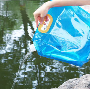 Sacche Pieghevoli per Stoccaggio Acqua / Contenitore d'Emergenza Congelabile per Acqua, Borsa Termica per Esterni - Product Image 2