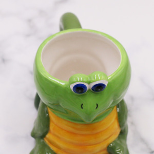 Горячая Распродажа, 3D Керамическая кофейная кружка в форме черепахи для сублимации - Product Image 5