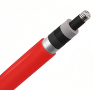 Câble d'alimentation monophasé en aluminium Zhongkai RH5Z1-OL 12/20(24)kV, isolation XLPE, gaine extérieure PO, 1*150mm, 500m, pour distribution d'énergie réseau