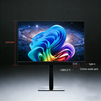 24 İnç Dokunmatik Ekranlı SSD AMD DDR4 LCD AIO Bilgisayar, İş İçin İnce Çerçeveli HD Web Kamerası, Ofis ve Ev Kullanımı
