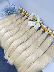 Dream DR01 Cabello Virgen Vietnamita de Hanói a Granel, Doble Trama, 100g+ Peso Personalizable, Todos los Colores, Sin Procesar, Súper Doble Trama - Product Image 5