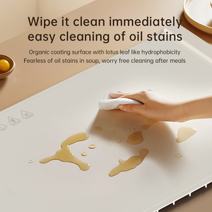 Bandeja electrónica portátil para calentar alimentos, alfombrilla calefactora con revestimiento a prueba de agua con 4 temporizadores, temperatura ajustable para cocina, 2025 - Product Image 2