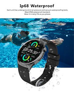 2024 QX10 montre intelligente 1.43 pouces AMOLED dame mode luxe BT <span class=keywords><strong>appel</strong></span> IP68 étanche Sport smartwatch pour les femmes - Product Image 5