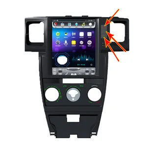 Estéreo de coche Android con pantalla Vertical Tesla de 10,4 pulgadas para TOYOTA Corolla EX 04-12 BYD F3 4G + 32G/64g/128GB