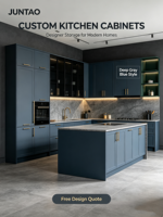 Lemari Dapur & Pintu Lemari Kayu Solid Oak Modern Buatan Khusus Kustomisasi Seluruh Rumah Lemari Dasar
