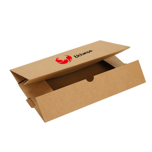 Boîtes alimentaires en papier kraft blanc imperméables et portables, imprimées sur mesure, pour boulangerie, pâtisserie, sandwichs, sushis, emballages à emporter - Product Image 1