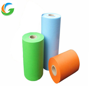 Golden Eco-friendly Recycled 100% Polyester PET Non-woven Fabric Rpet Spunbond Nonwoven Fabric for <strong>Furniture</strong> - Product Image 3