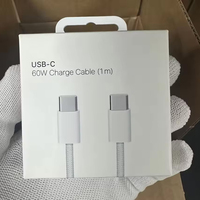 Cable de Carga Rápida PD de 60W, Trenzado, USB-C a USB-C, de 3 y 6 pies, para iPhone 14, 15, 16, 17, 18 Pro Max, Venta al Por Mayor