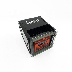 Automatic Office <strong>Stamp</strong> 42x42mm Rectangle Self Inking Adjustable Calendar Custom Logo ISO9001 Certified Plastic <strong>Official</strong> - Product Image 3