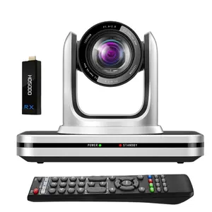 Wireless 1080P HD video conference camera, wireless video conference camera 12X optics ptz wireless transmitter
