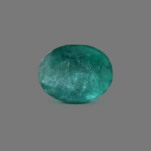 Émeraude naturelle de 6,52 carats, certifiée Panna, pierre précieuse verte de qualité supérieure, qualité export, pour bague, pendentif, bijoux. - Product Image 1