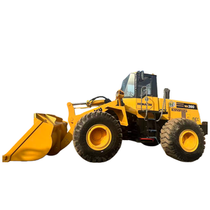 Chargeuse sur pneus d'occasion Komatsu PC380, matériel de construction, 17 tonnes, 90% neuve, Komatsu PC380 d'occasion, chargeuse de taille moyenne fabriquée au Japon - Product Image 1